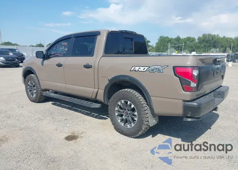 2021 Nissan Titan Pro-4X 4X4 из США, поврежденный, VIN 1N6AA1ED0MN536715
